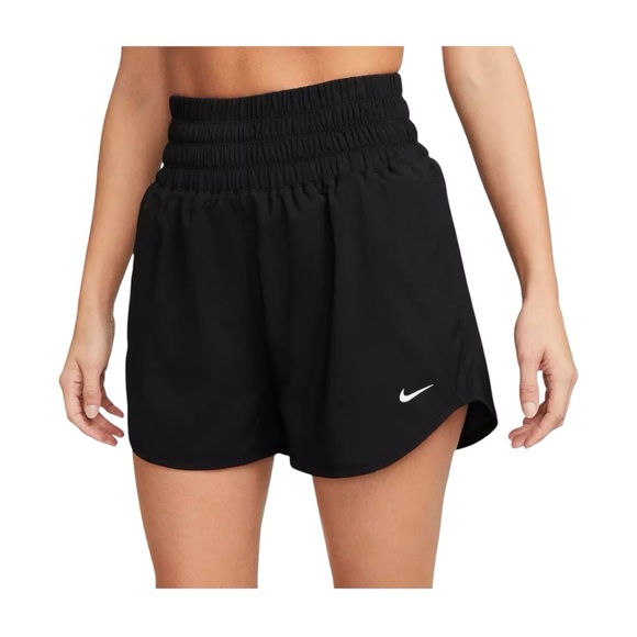 Nike Women's One Dri-FIT Ultra High-Waisted 3" Brief-Lined Shorts - Picture 1 of 13